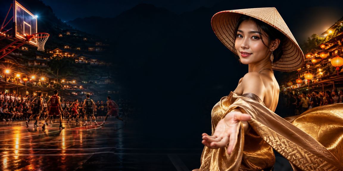 Người xem cá cược bóng rổ tại Sapa với phong cảnh núi rừng Tây Bắc Việt Nam